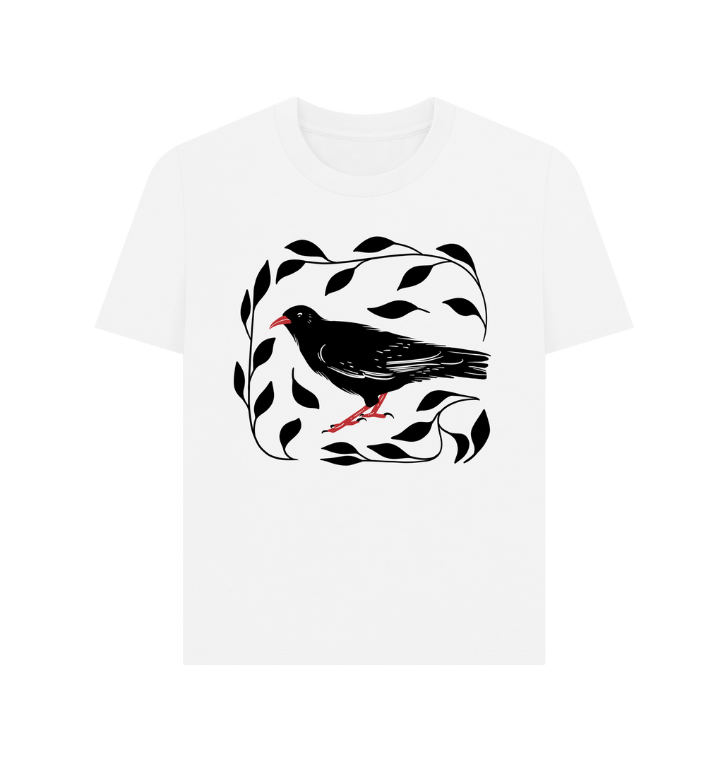 White Printed T-shirt Front