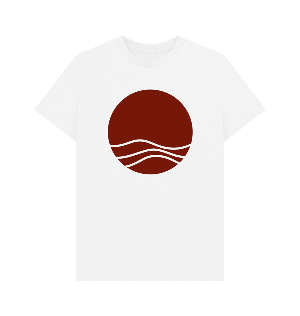 White Printed T-shirt Front