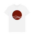 White Printed T-shirt Front