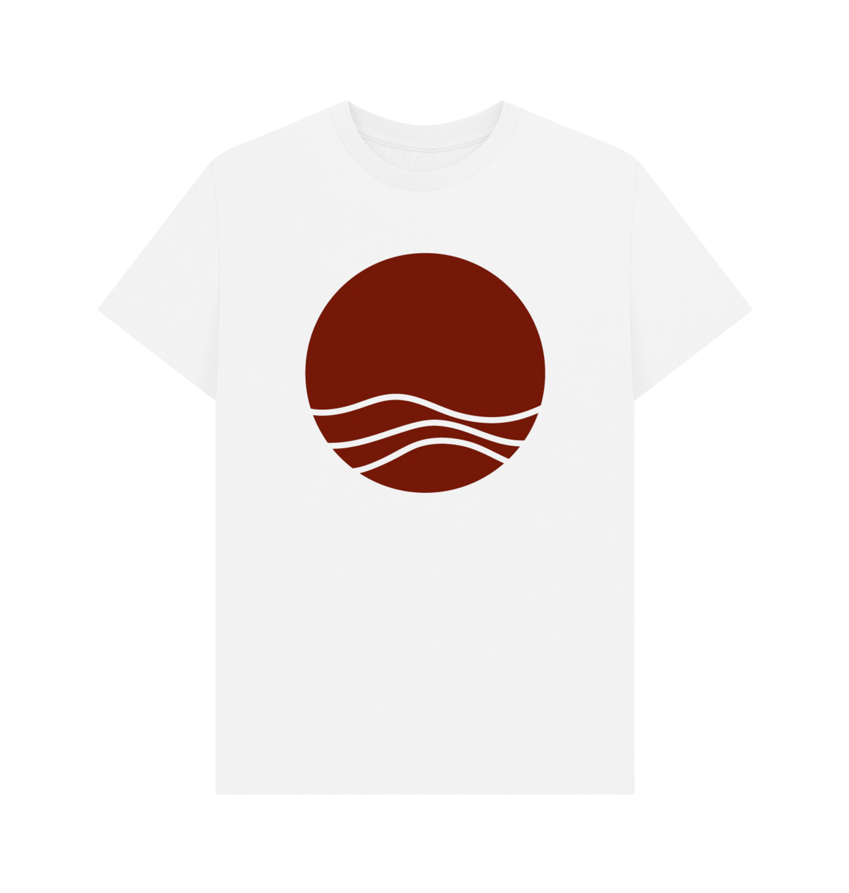 White Printed T-shirt Front