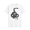 White Printed T-shirt Front