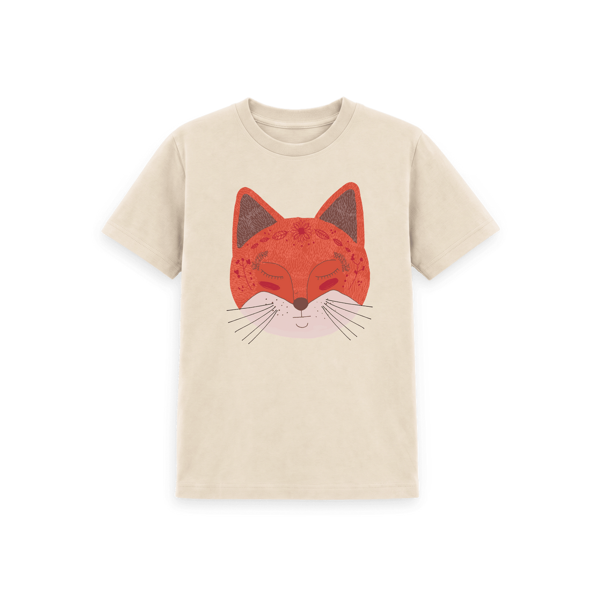 Oat Printed Kids T-Shirt Front