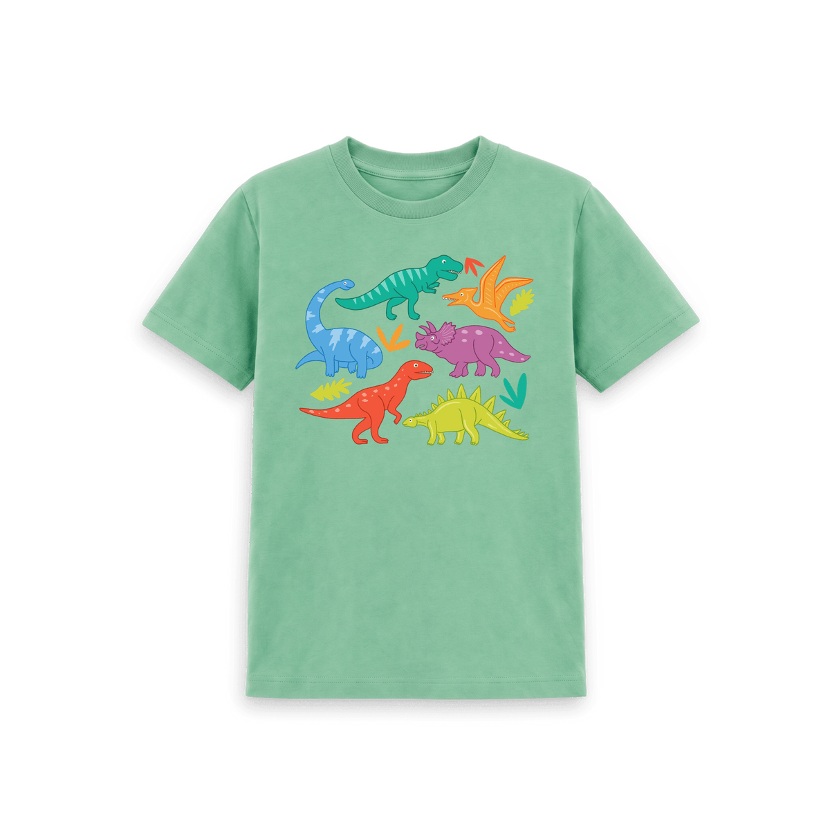 Peppermint Printed Kids T-Shirt Front