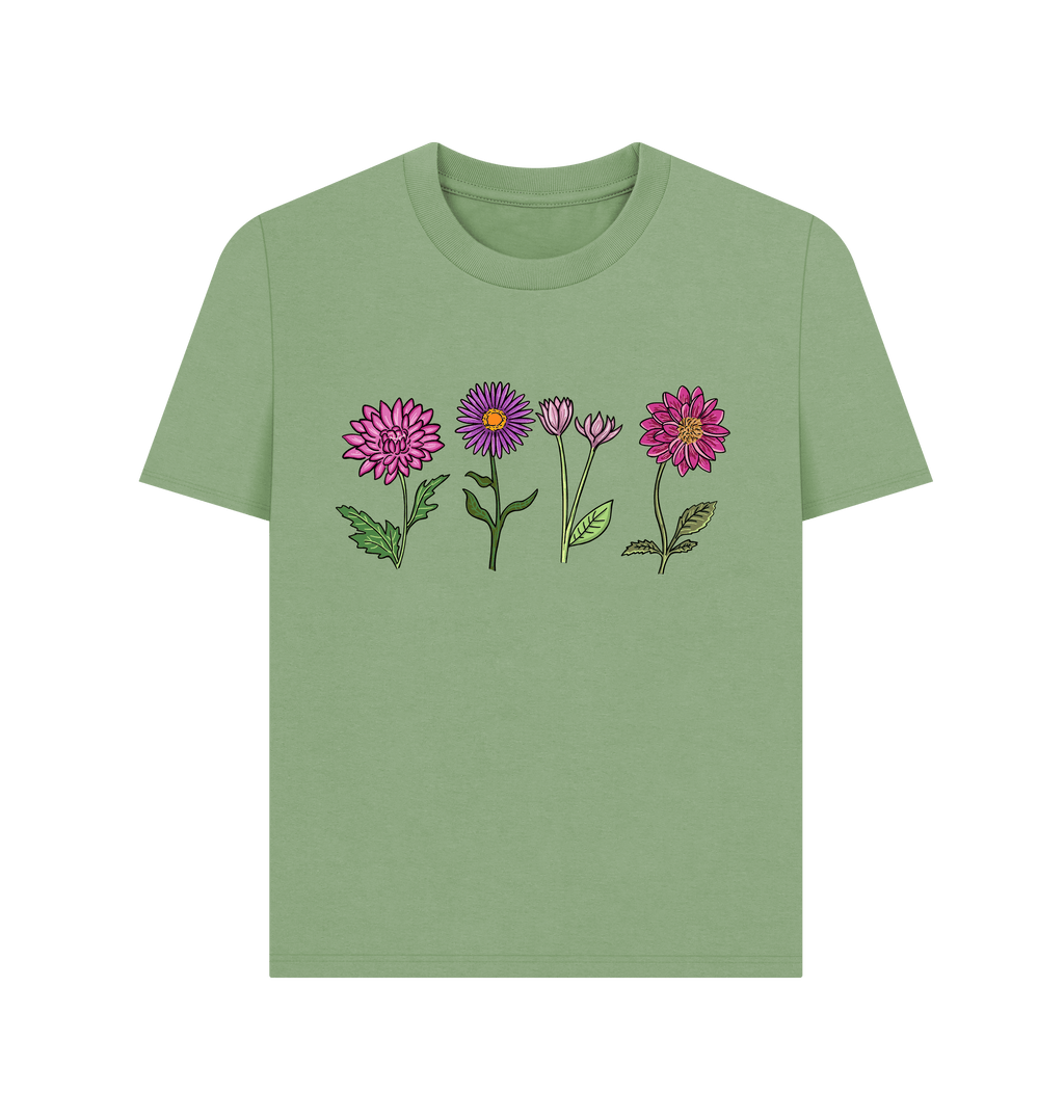 Sage Printed T-shirt Front