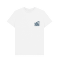 White Printed T-shirt Front