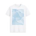 White Printed T-shirt Front