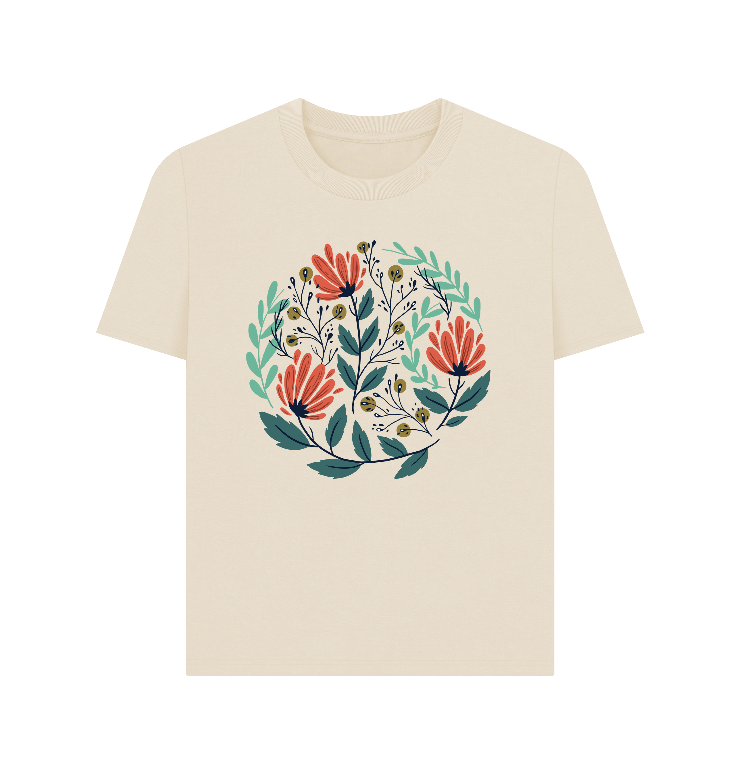 Oat Printed T-shirt Front
