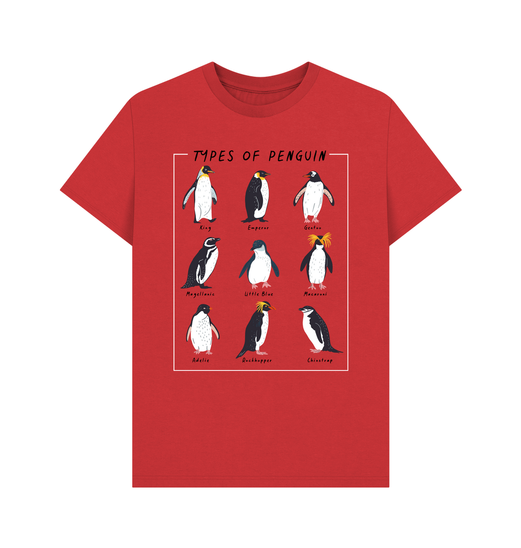 Red Printed T-shirt Front