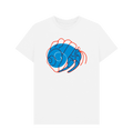 White Printed T-shirt Front