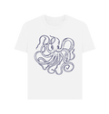 White Printed T-shirt Front