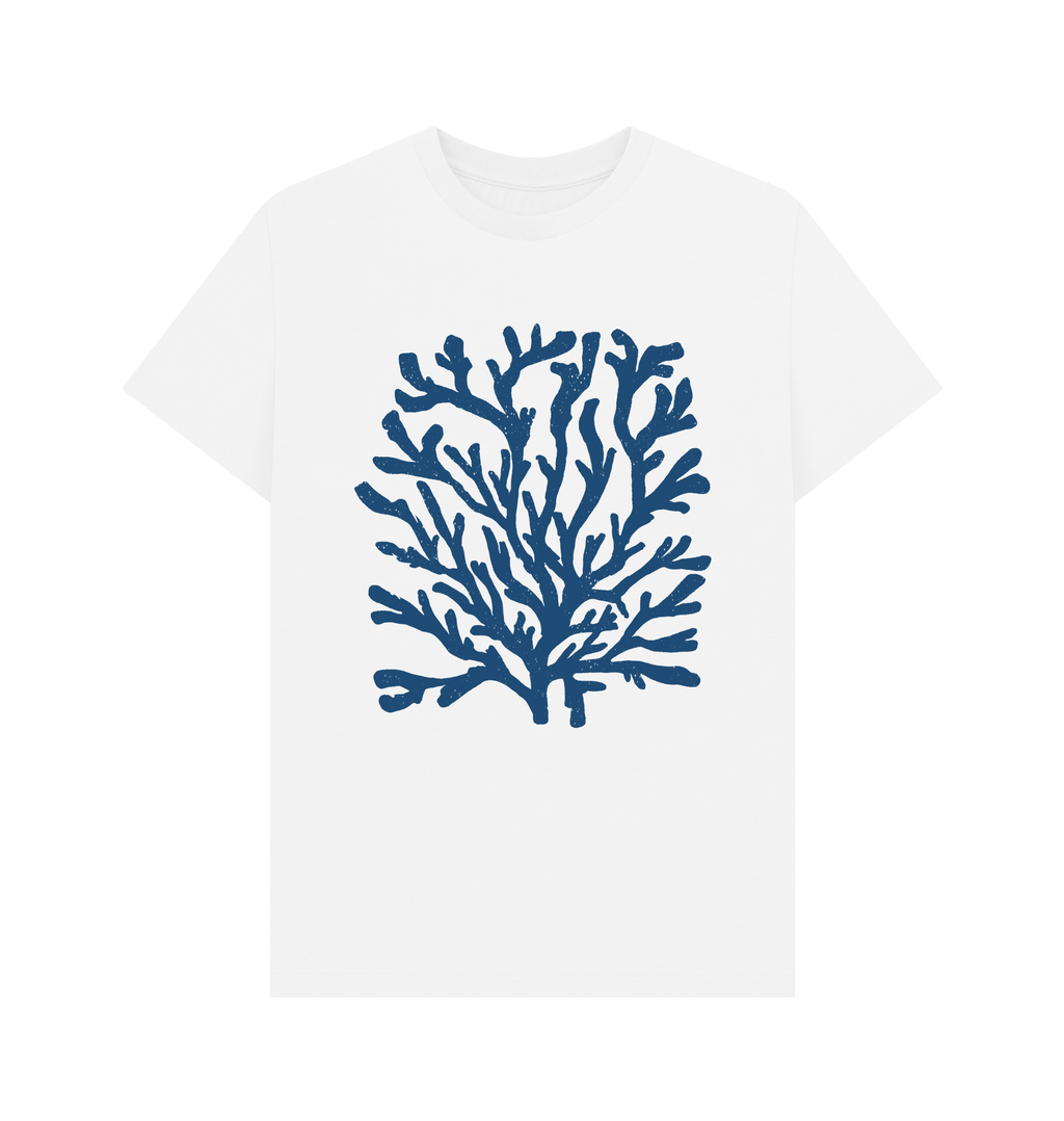 White Printed T-shirt Front