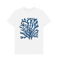 White Printed T-shirt Front