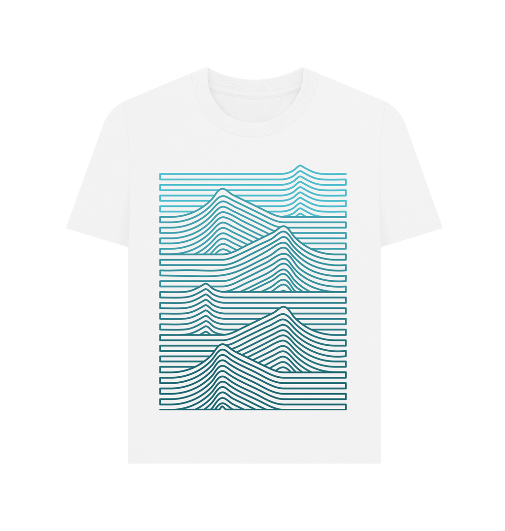 White Printed T-shirt Front