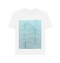 White Printed T-shirt Front