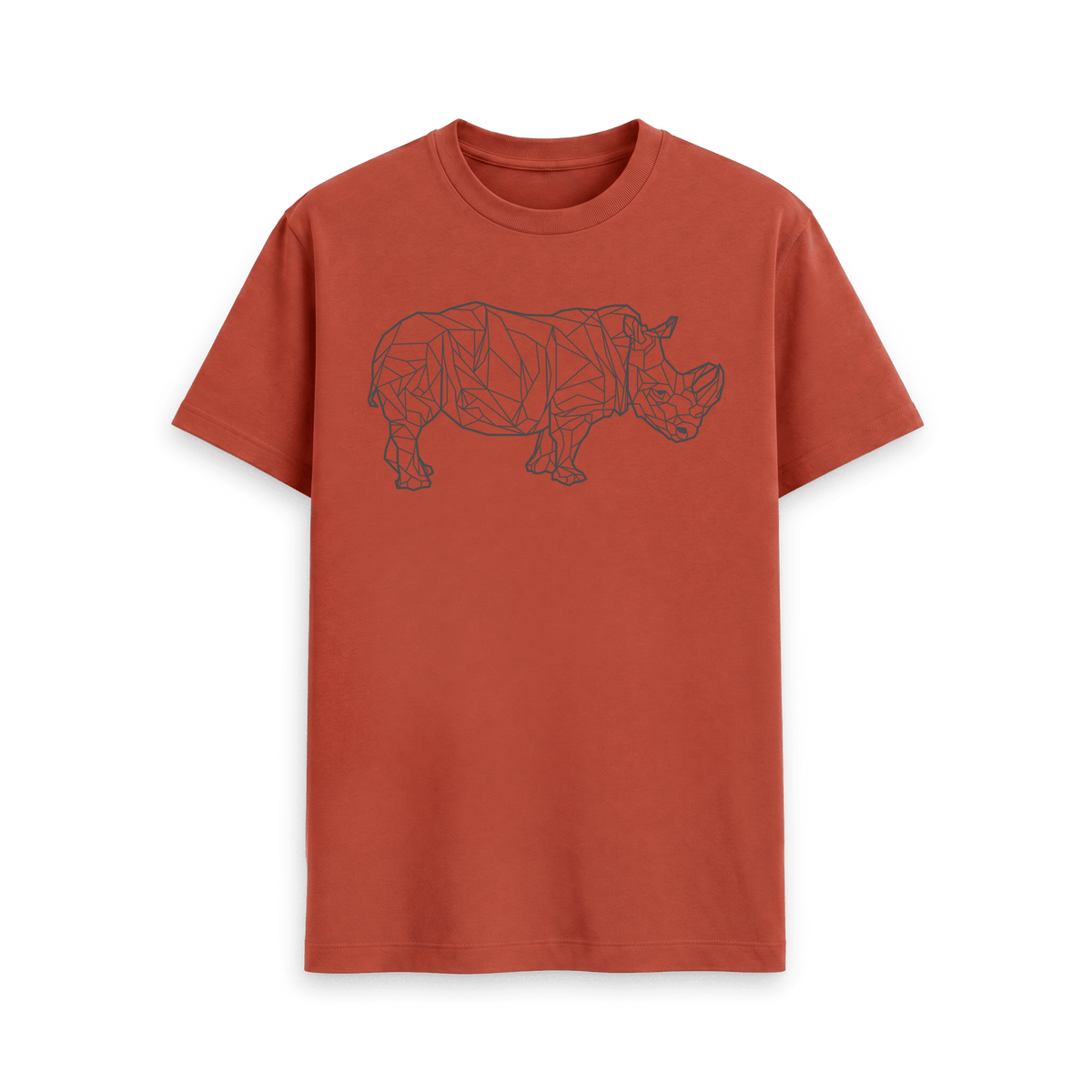 Rust Printed T-shirt Front