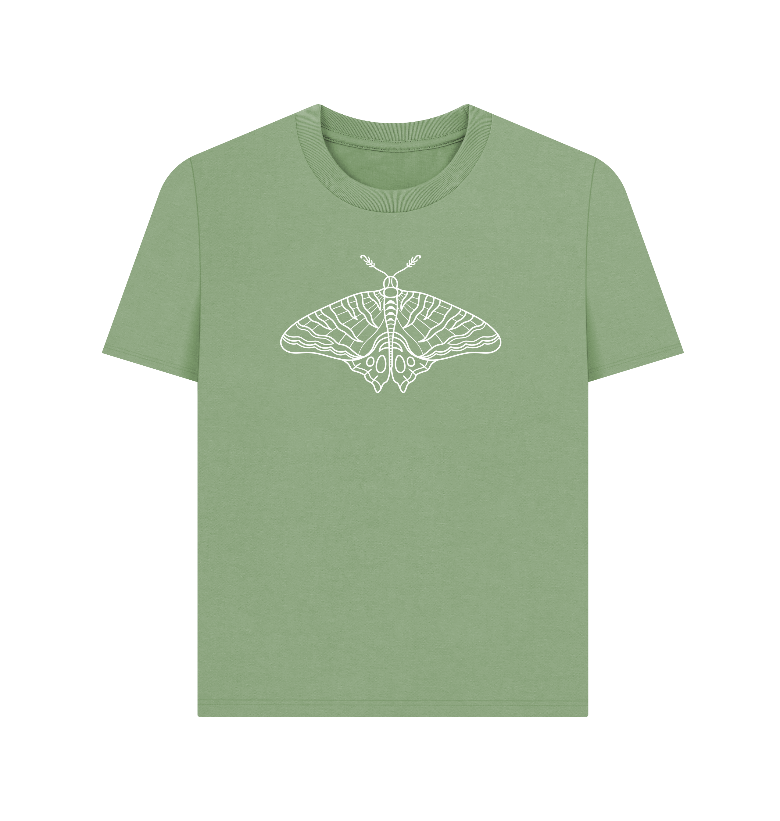 Sage Printed T-shirt Front