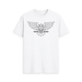 White Printed T-shirt Front