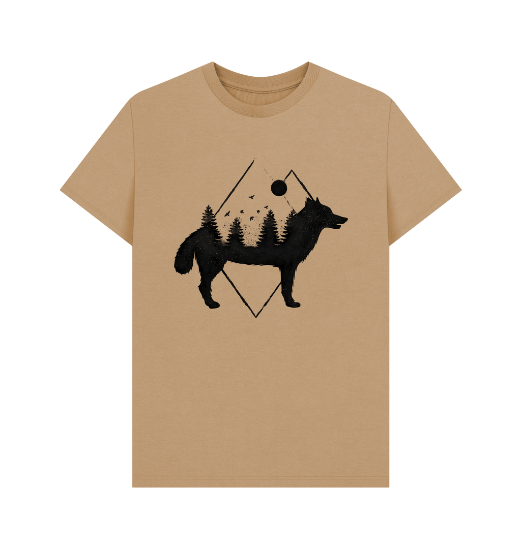 Sand Printed T-shirt Front