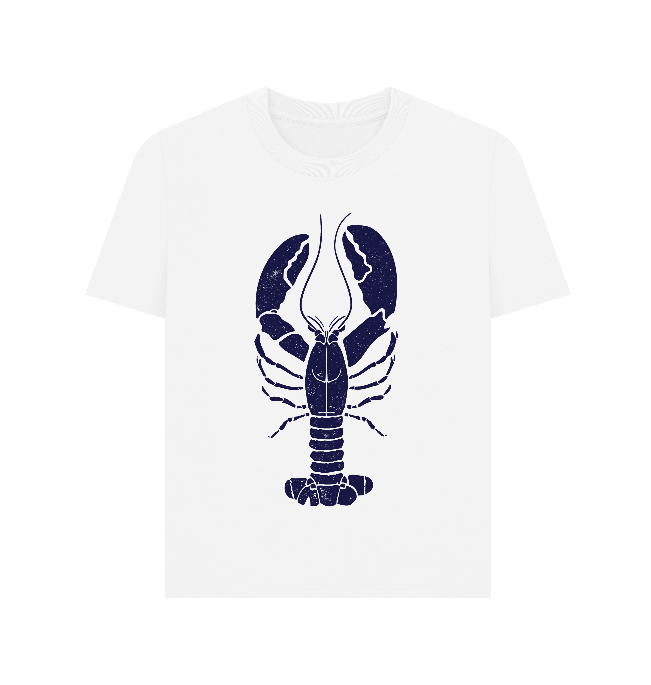 White Printed T-shirt Front