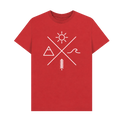 Nature Compass Mens T-Shirt | Modern Nature-Inspired Graphic