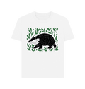 White Printed T-shirt Front