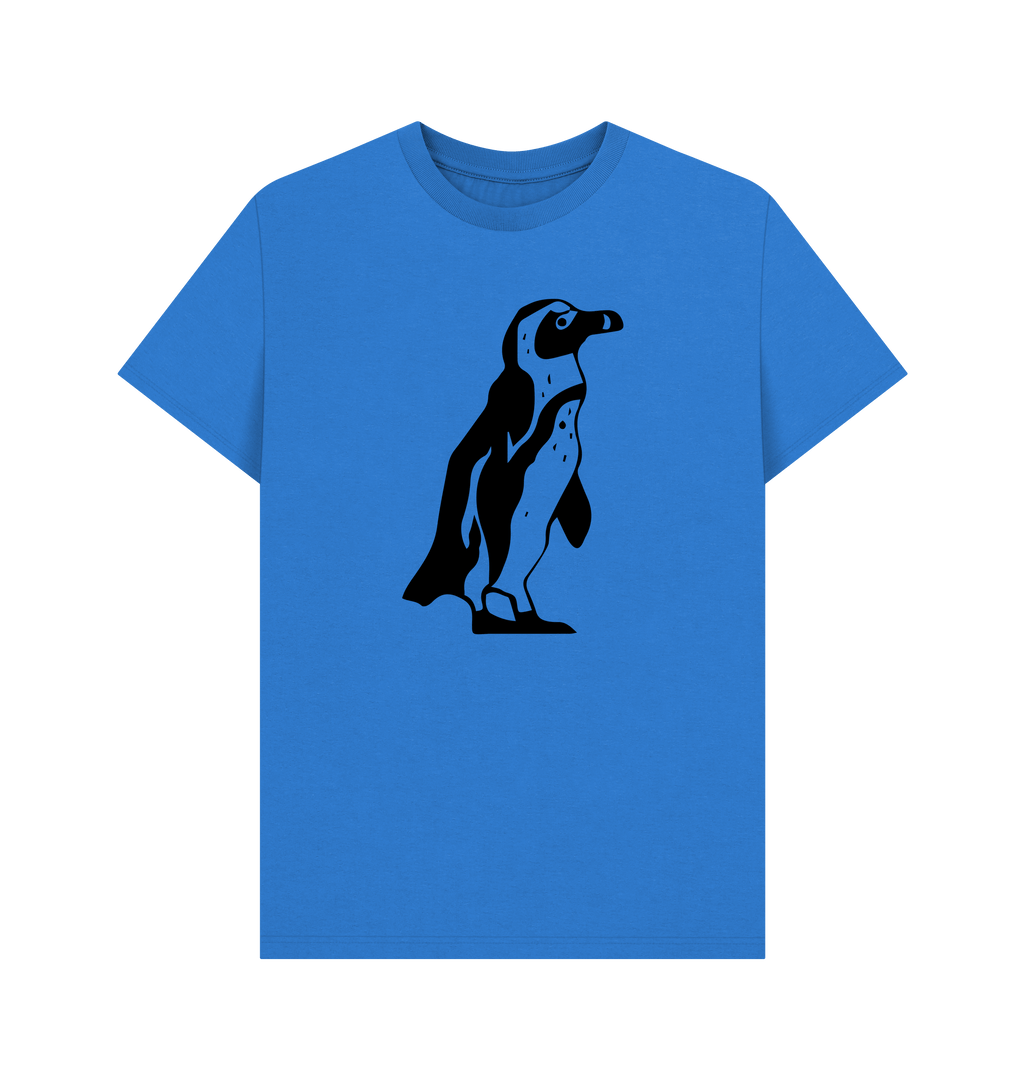 Bright Blue Printed T-shirt Front