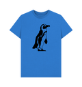 Bright Blue Printed T-shirt Front