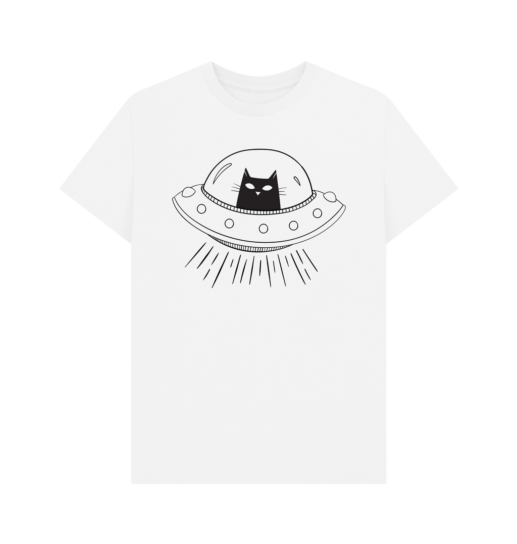 White Printed T-shirt Front