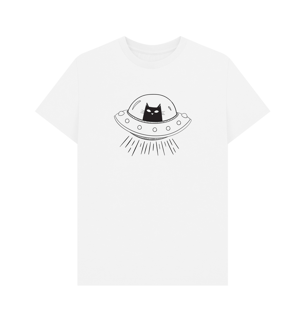 White Printed T-shirt Front