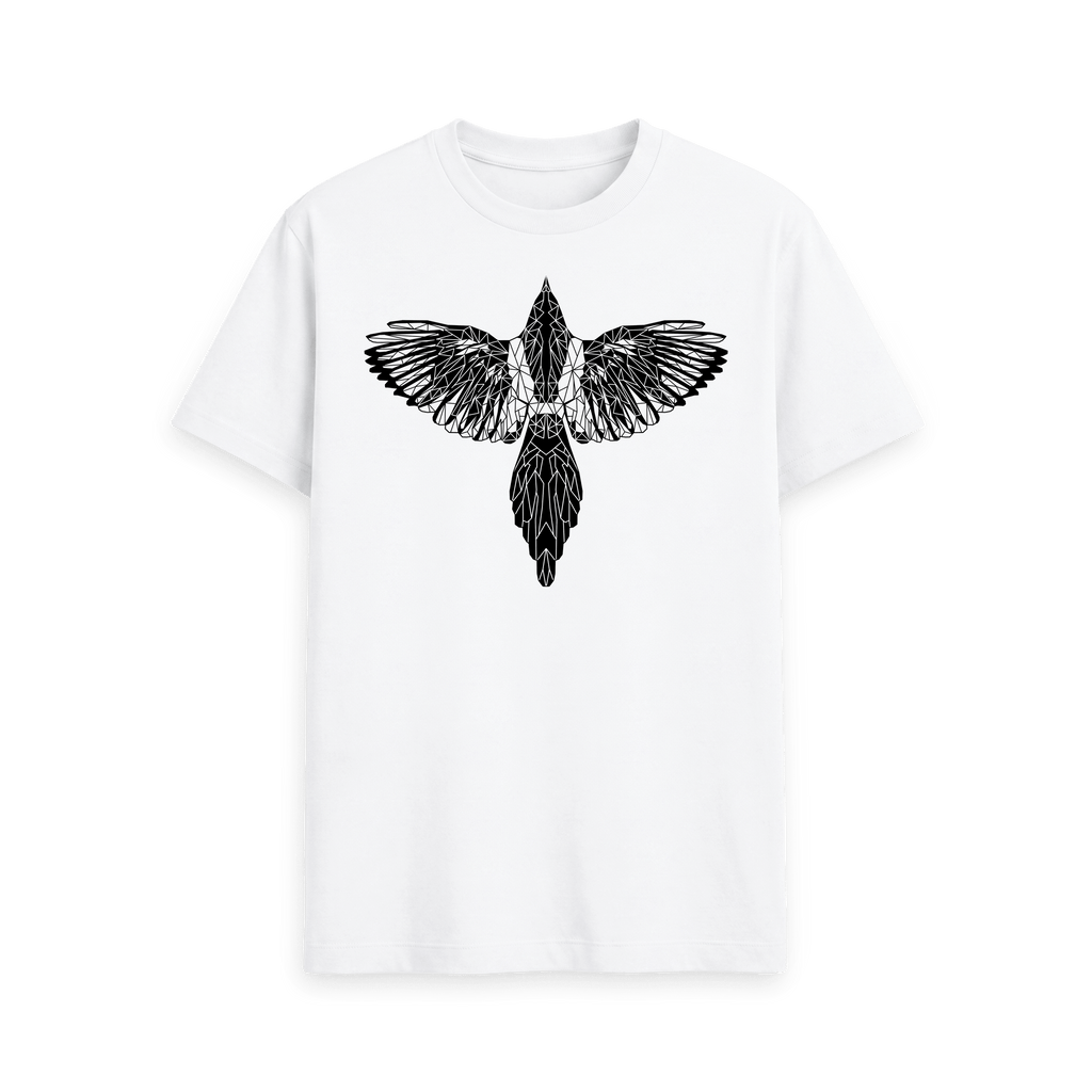 White Printed T-shirt Front