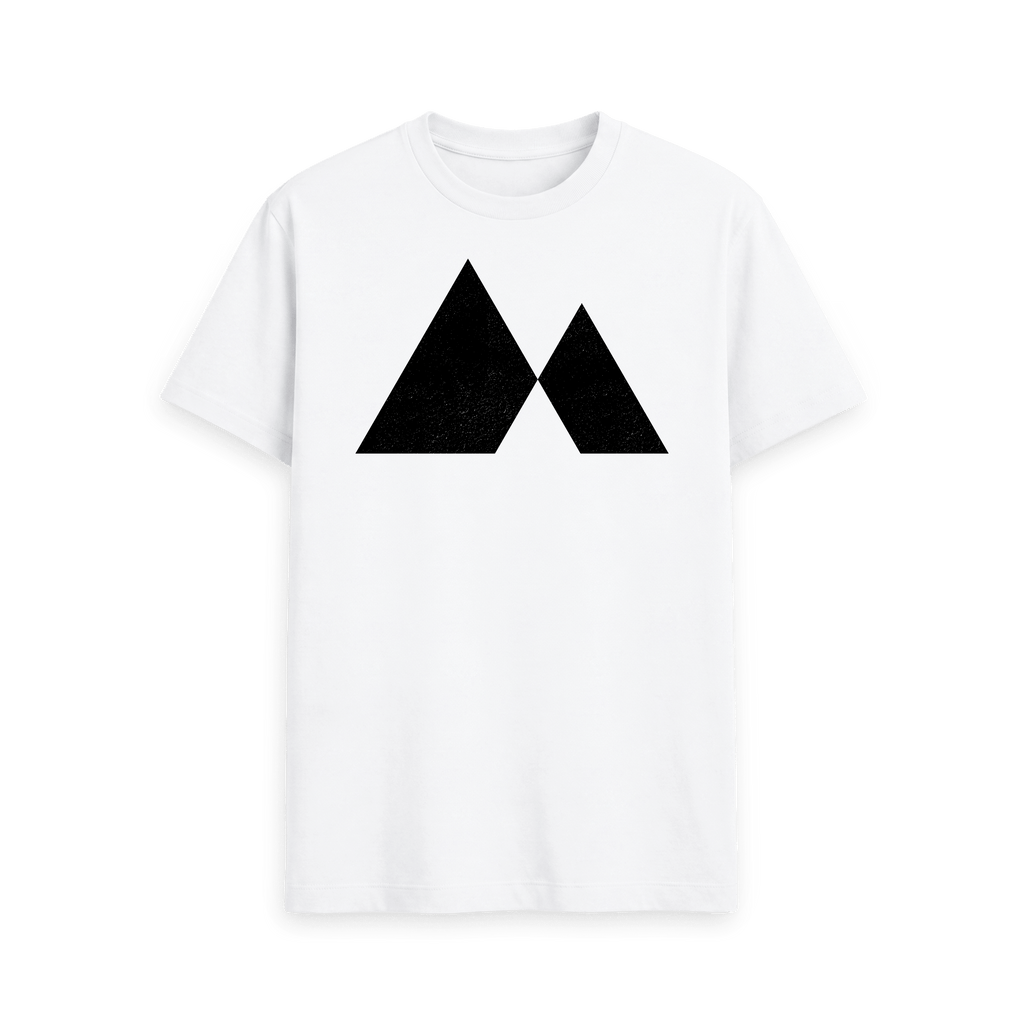 White Printed T-shirt Front