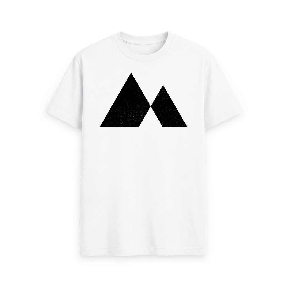 White Printed T-shirt Front