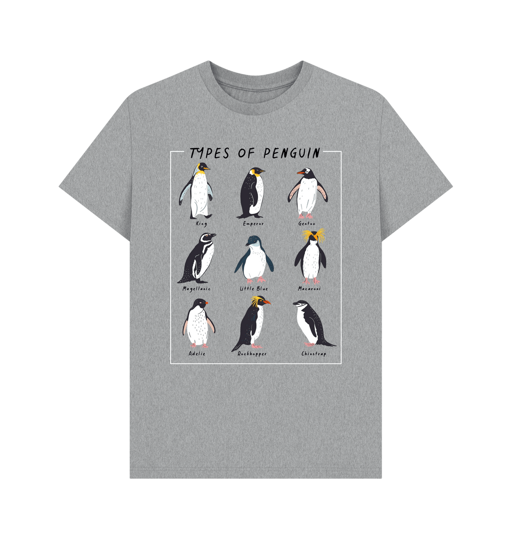 Athletic Grey Printed T-shirt Front