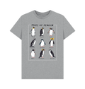 Athletic Grey Printed T-shirt Front