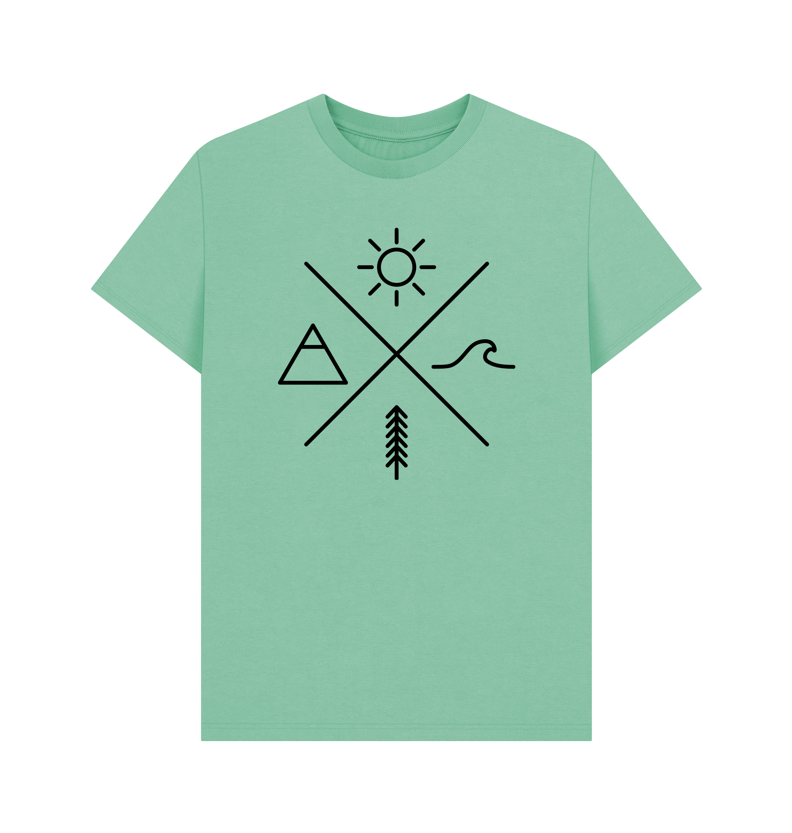 Peppermint Printed T-shirt Front