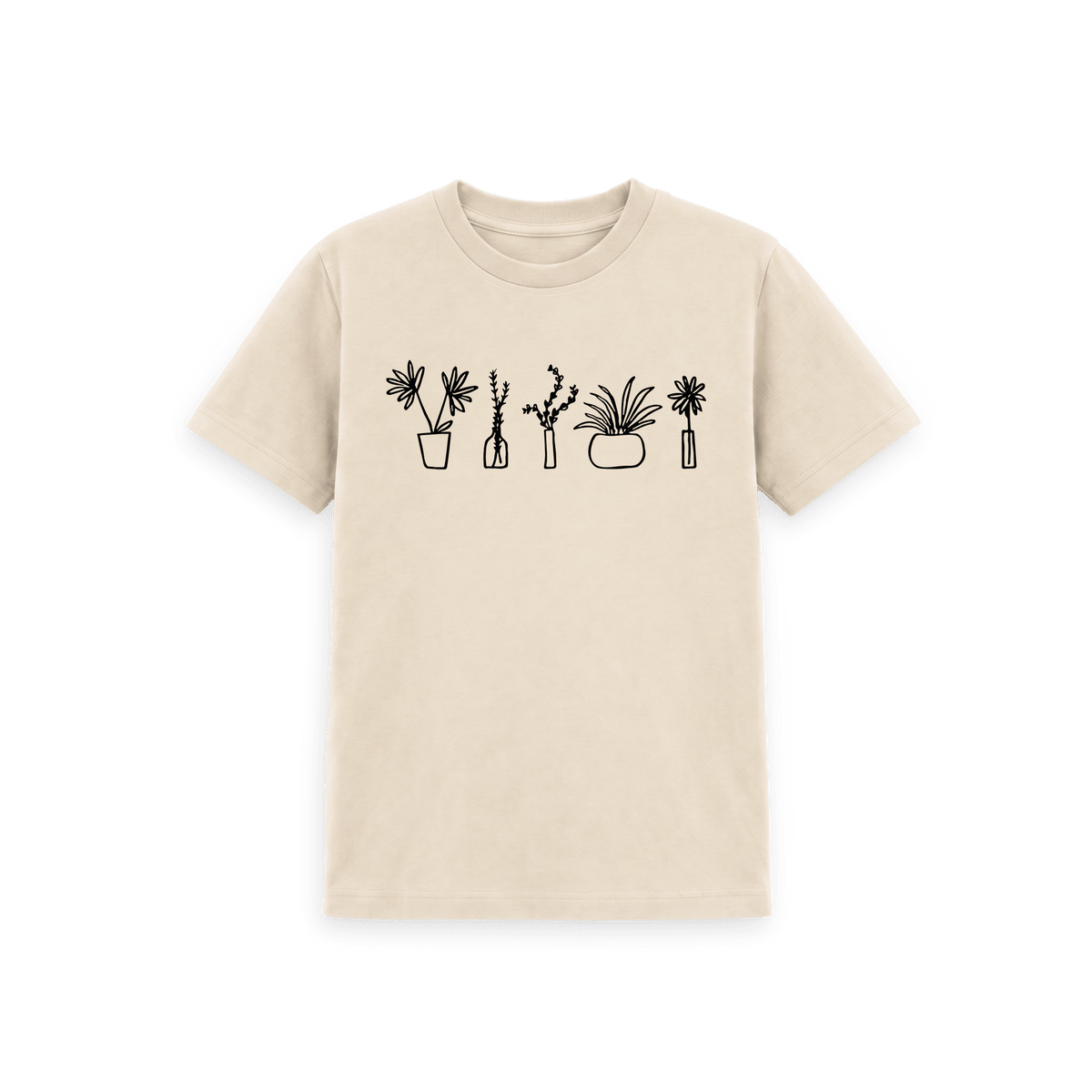 Oat Printed Kids T-Shirt Front