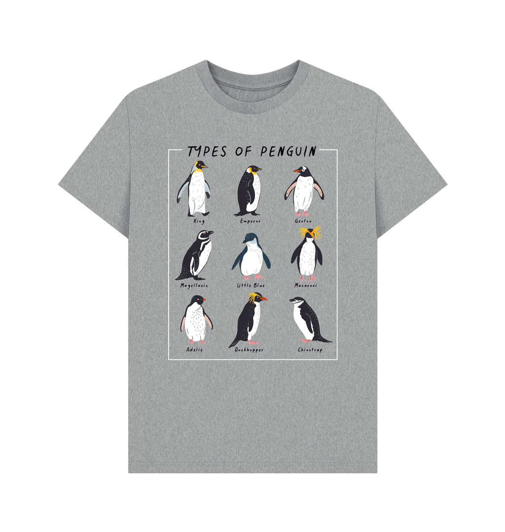 Athletic Grey Printed T-shirt Front