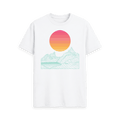 White Printed T-shirt Front