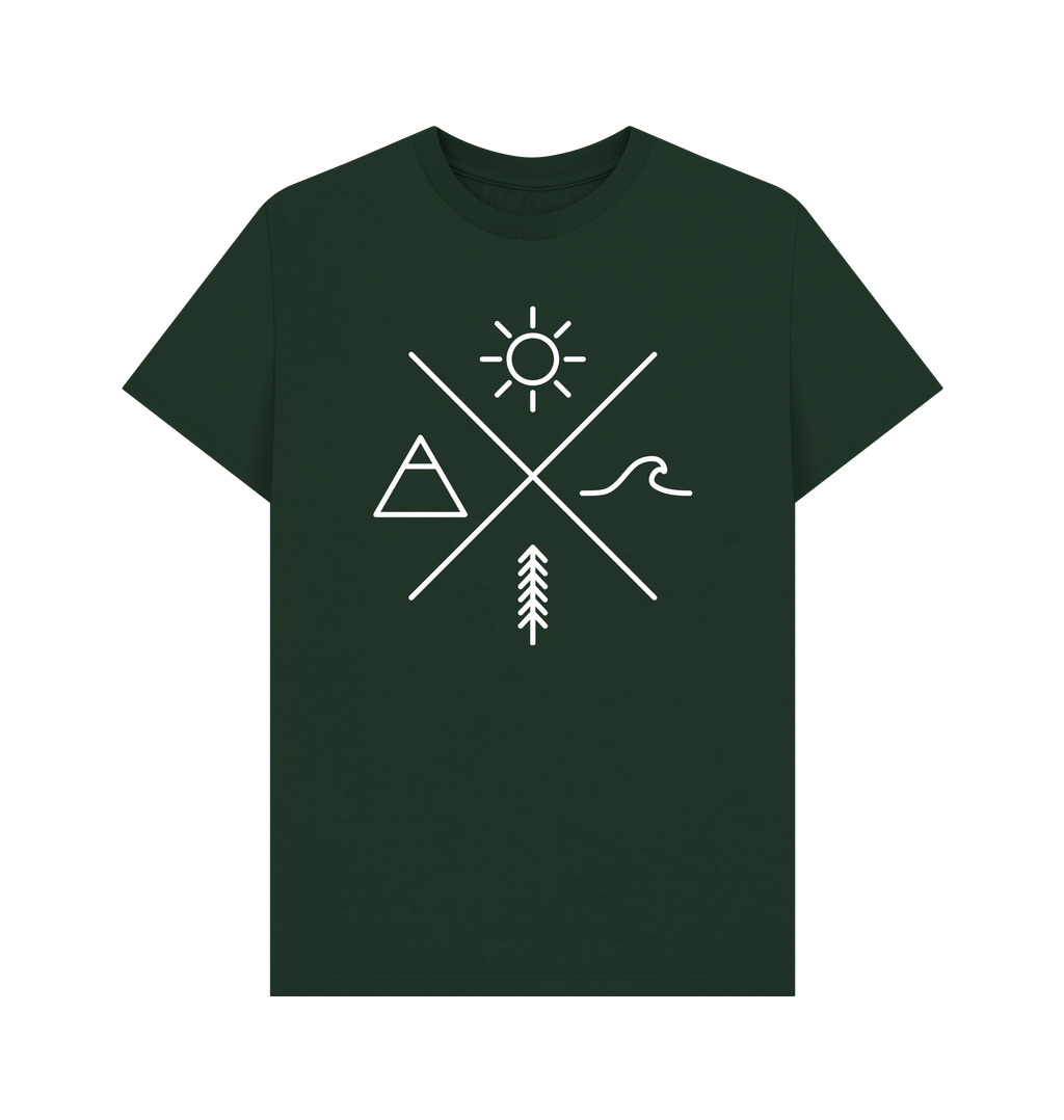 Evergreen Printed T-shirt Front