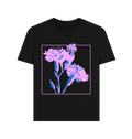 Black Printed T-shirt Front