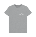 Athletic Grey Printed T-shirt Front