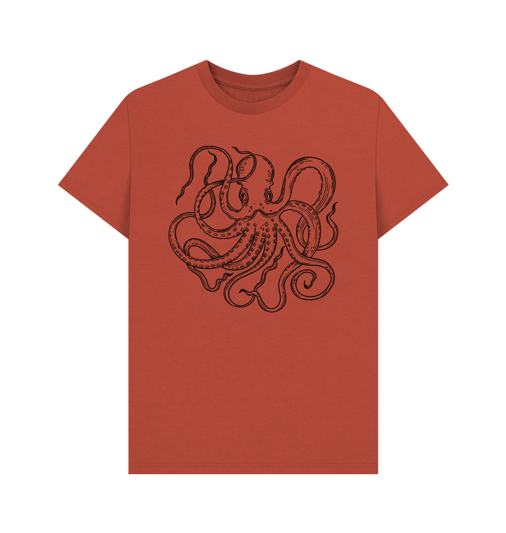 Rust Printed T-shirt Front