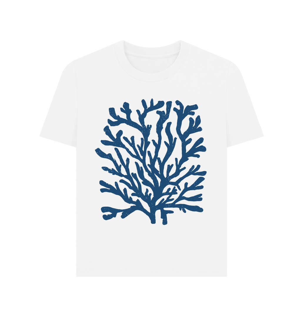White Printed T-shirt Front
