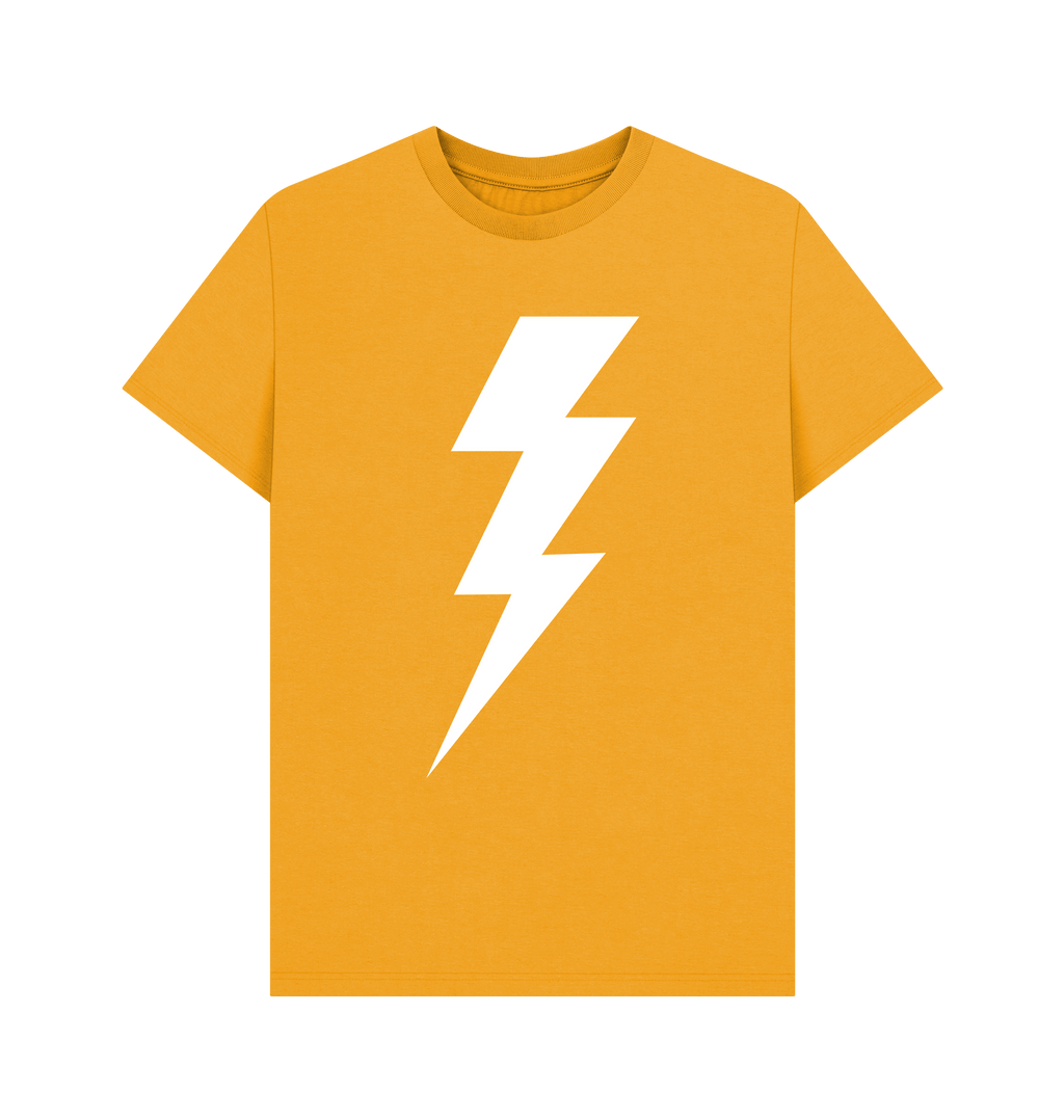 Mustard Printed T-shirt Front