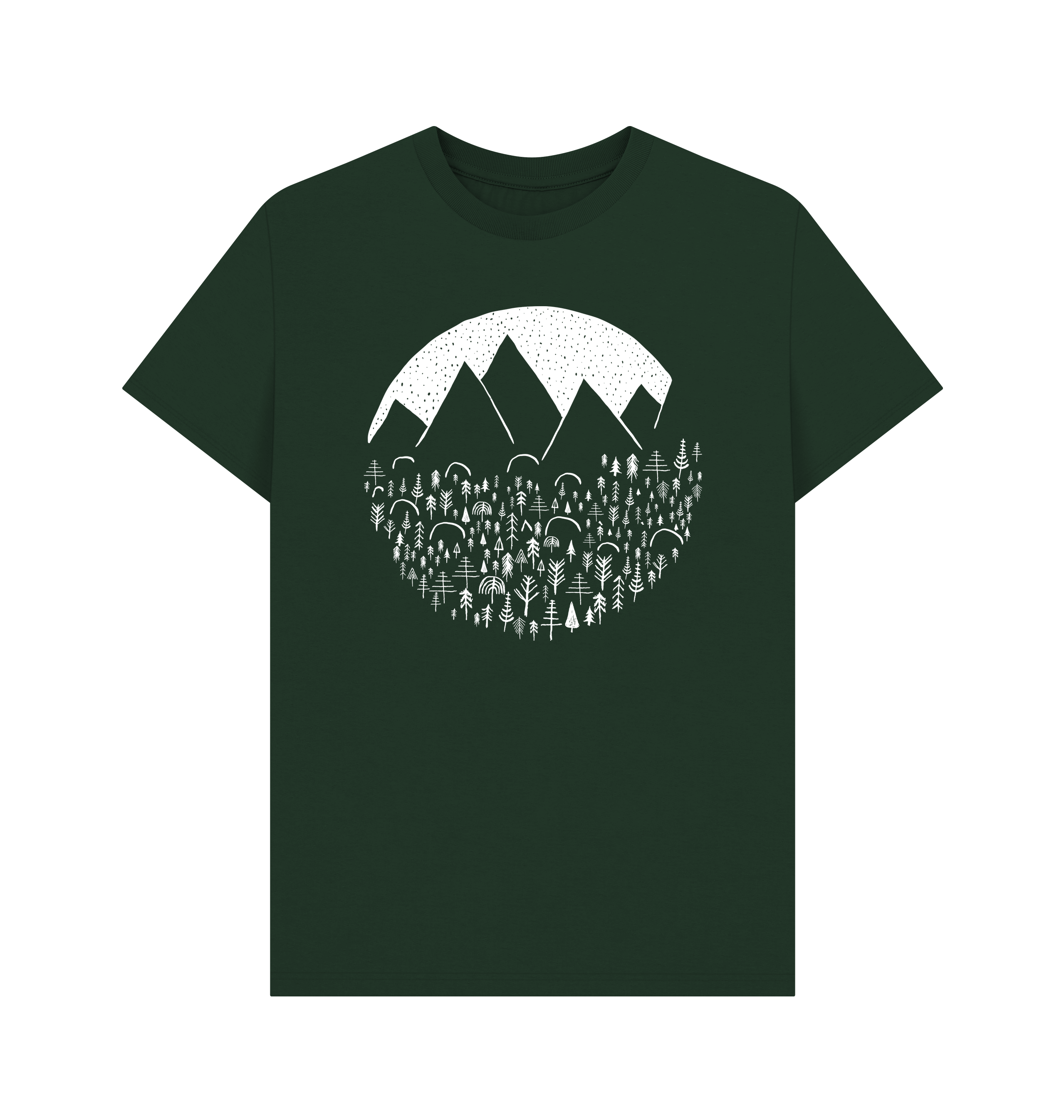 Evergreen Printed T-shirt Front
