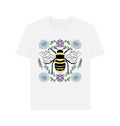White Printed T-shirt Front