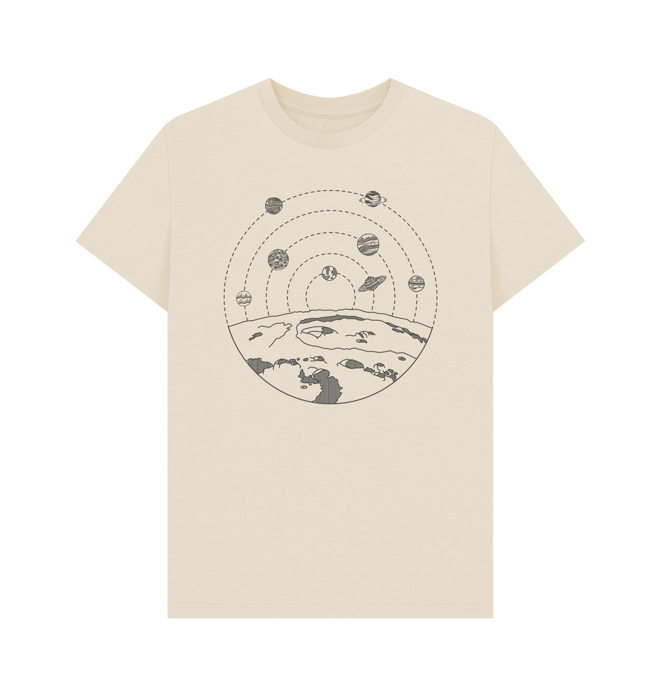 Oat Printed T-shirt Front