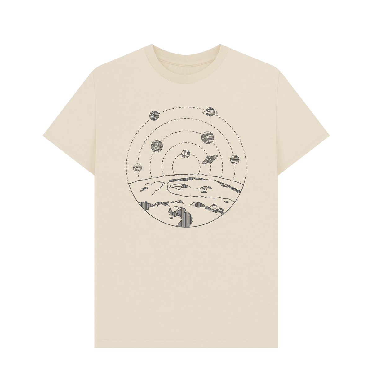 Oat Printed T-shirt Front