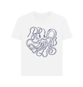 White Printed T-shirt Front