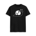 Black Printed T-shirt Front